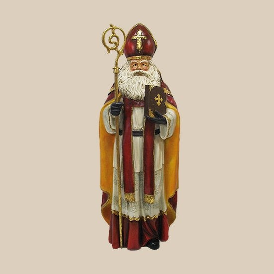 Sinterklaasbeeld met staf — Sint - hoogte 70 cm, Ophalen, Nieuw