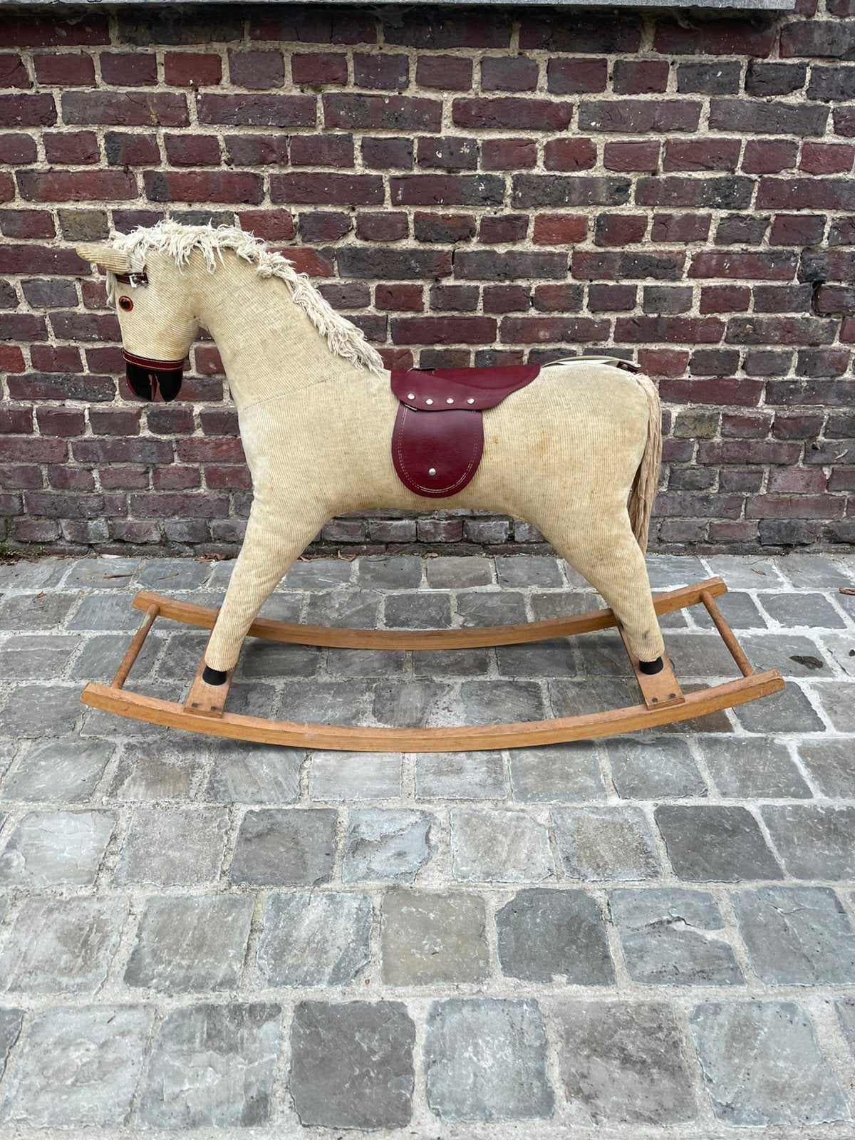 Cheval à bascule - retro vintage, Enlèvement, Comme neuf