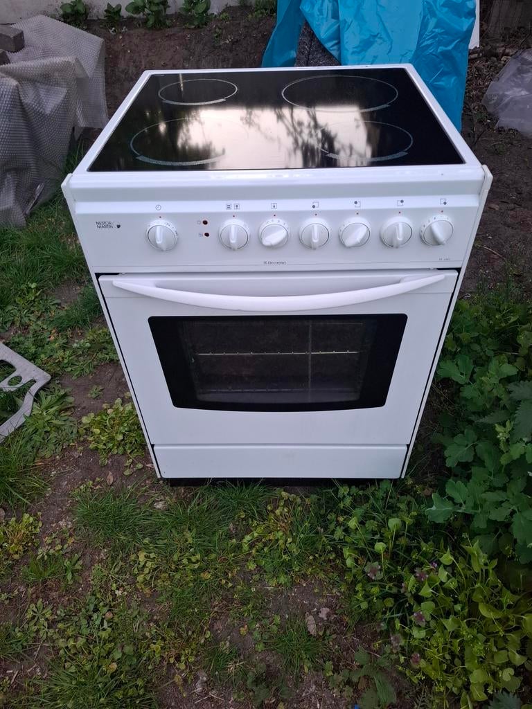 kookplaat met oven, Ophalen