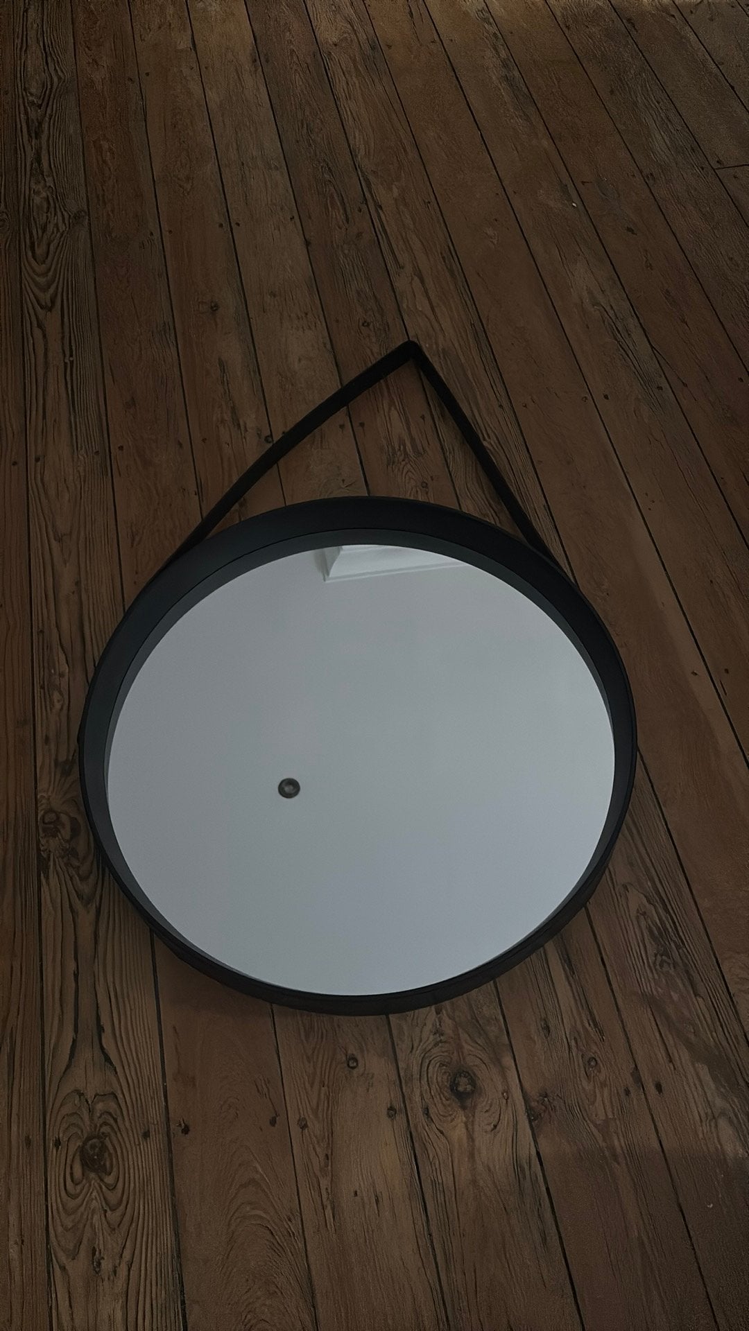 Mirroire, Maison & Meubles, Moins de 100 cm, Rond, Comme neuf, Enlèvement