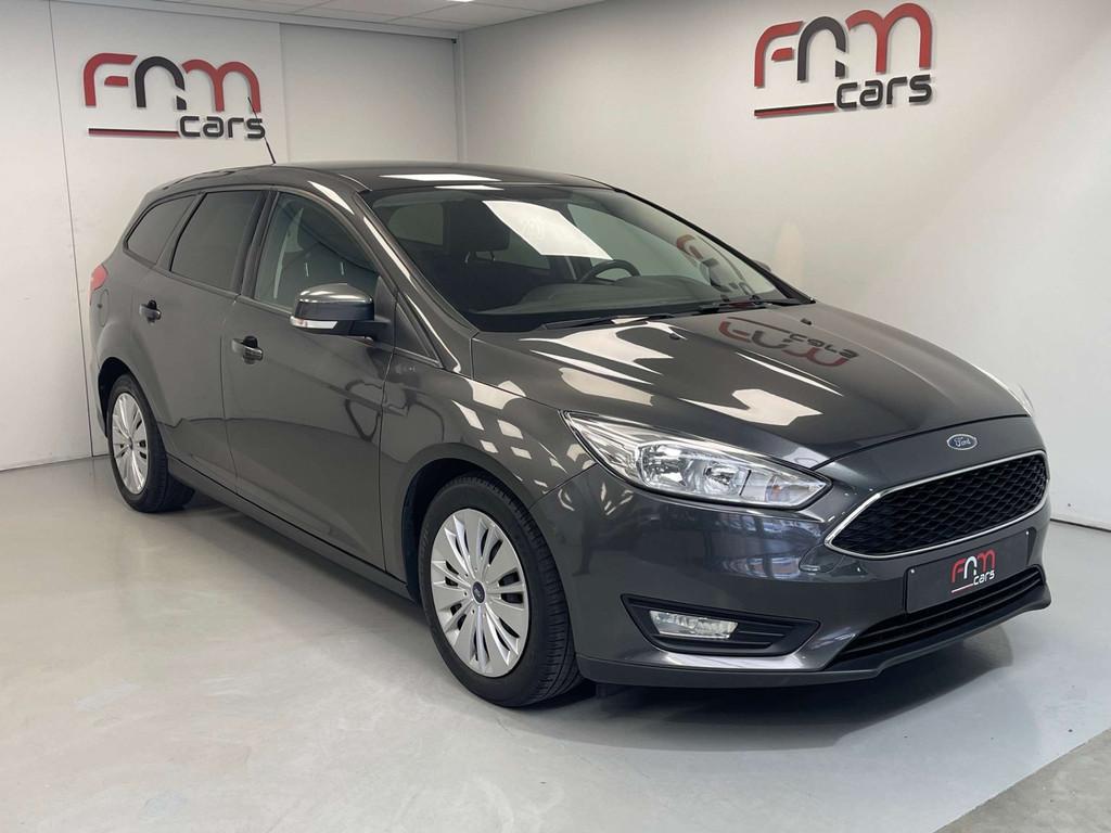 Ford Focus 1.0 EcoBst 119.000km bwj2016 Navi Cruise Garantie, Stof, Gebruikt, Zwart, 110 g/km