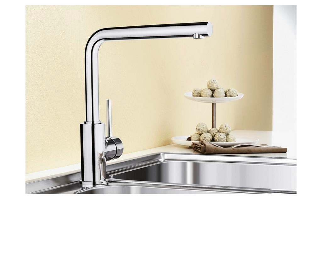 Mitigeur d’évier avec douchette extractible, chrome, Maison & Meubles, Cuisine | Éléments de cuisine, Enlèvement, Neuf, Gris