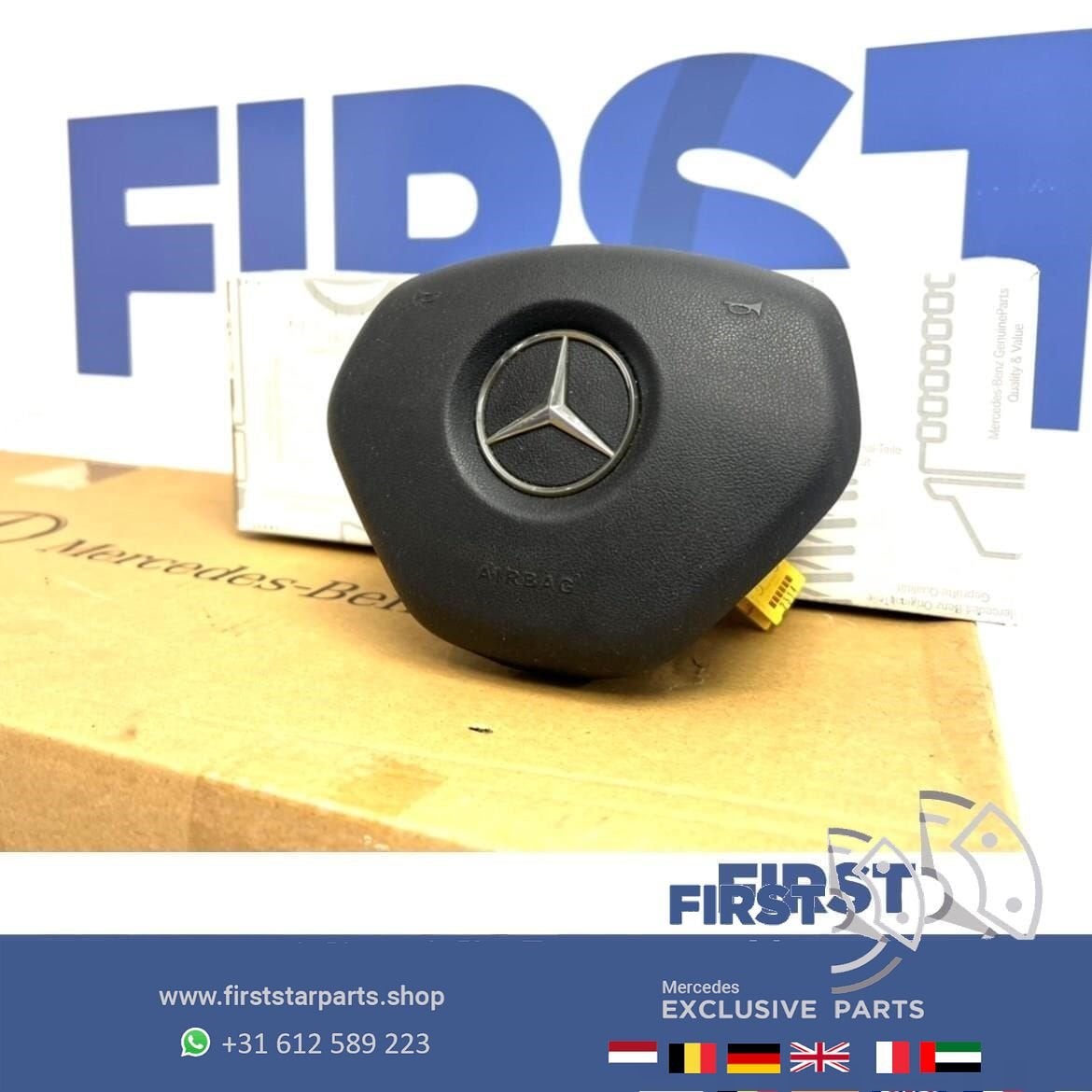 Mercedes STUURAIRBAG A B C CLA E G GLA GLC GLE S Klasse STUU, Utilisé, -, -, Enlèvement ou Envoi
