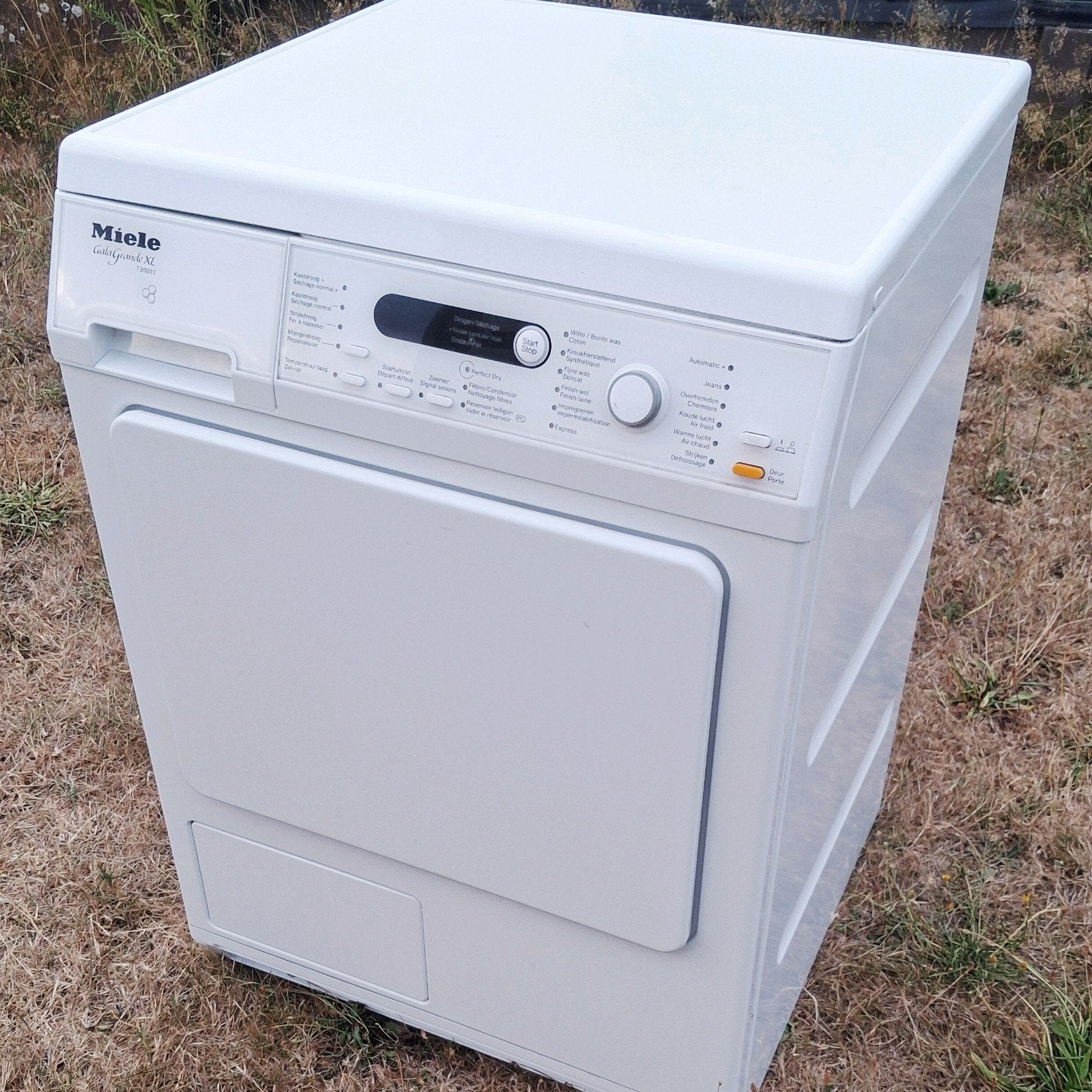 droogkast condens waterbak miele a+++ 8kg lvrng mglijk 165!, Elektronische apparatuur, Ophalen of Verzenden, Condens