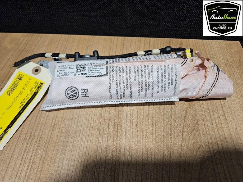 AIRBAG SIEGE Leon (5FB) (|5G0880242C|5G0880242B|5G0880242|), Seat Deutschland GmbH, Service@seat.de, Utilisé, Seat