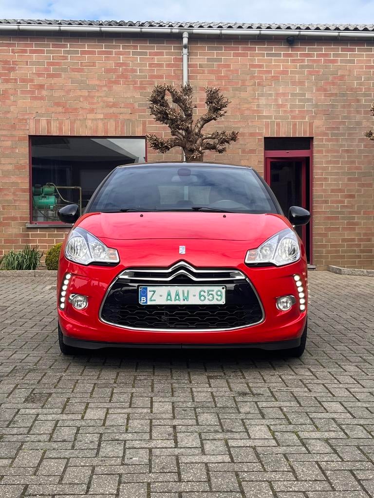 Citroen DS3 1.6 benzine, 67.000 km, Navi, Airco, Autos, Rouge, Euro 5, Achat, Entreprise