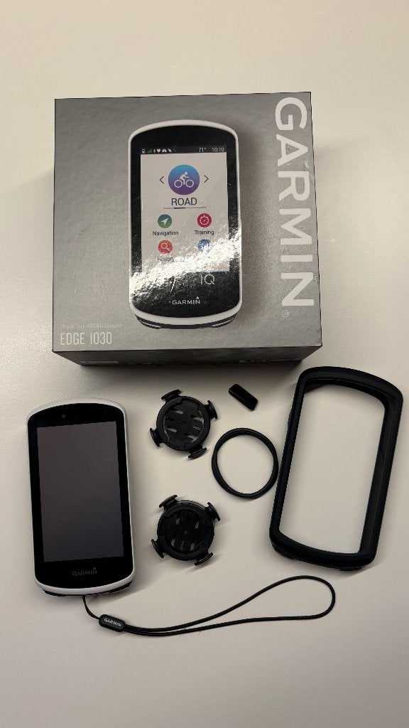 Garmin Edge 1030 GPS-fietscomputer BUNDEL, Ophalen, Draadloos, Gebruikt