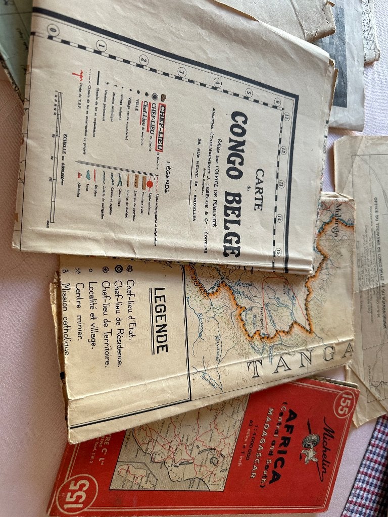 Carte Afrique, Enlèvement ou Envoi, Géographie