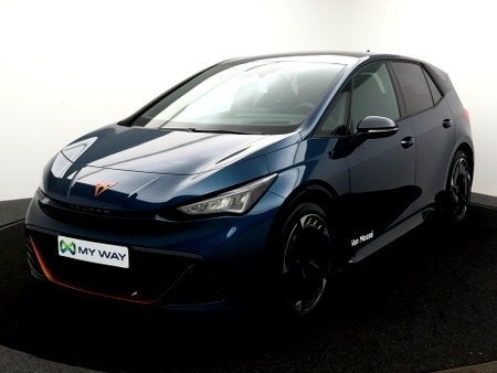 Cupra Born Born eBoost Business 231PK 77kWh *DEMO*360Â° CAME, Auto's, Automaat, Blauw, Elektrisch, Berline