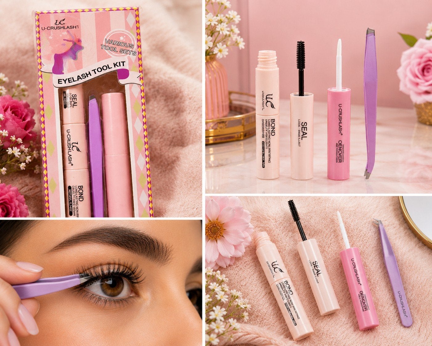 Kit complet pour faux cils – Neuf, Neuf, Yeux