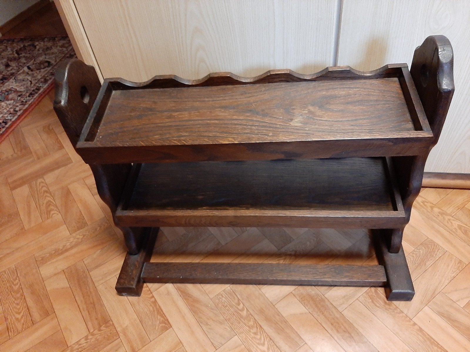 casier à vin en bois vintage, Enlèvement