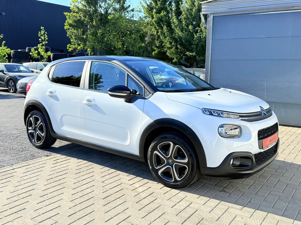 Citroen C3 Shine 1.2i 1j Garantie Zeer proper, Auto's, Citroën, Voorwielaandrijving, Zwart, Bedrijf, ABS