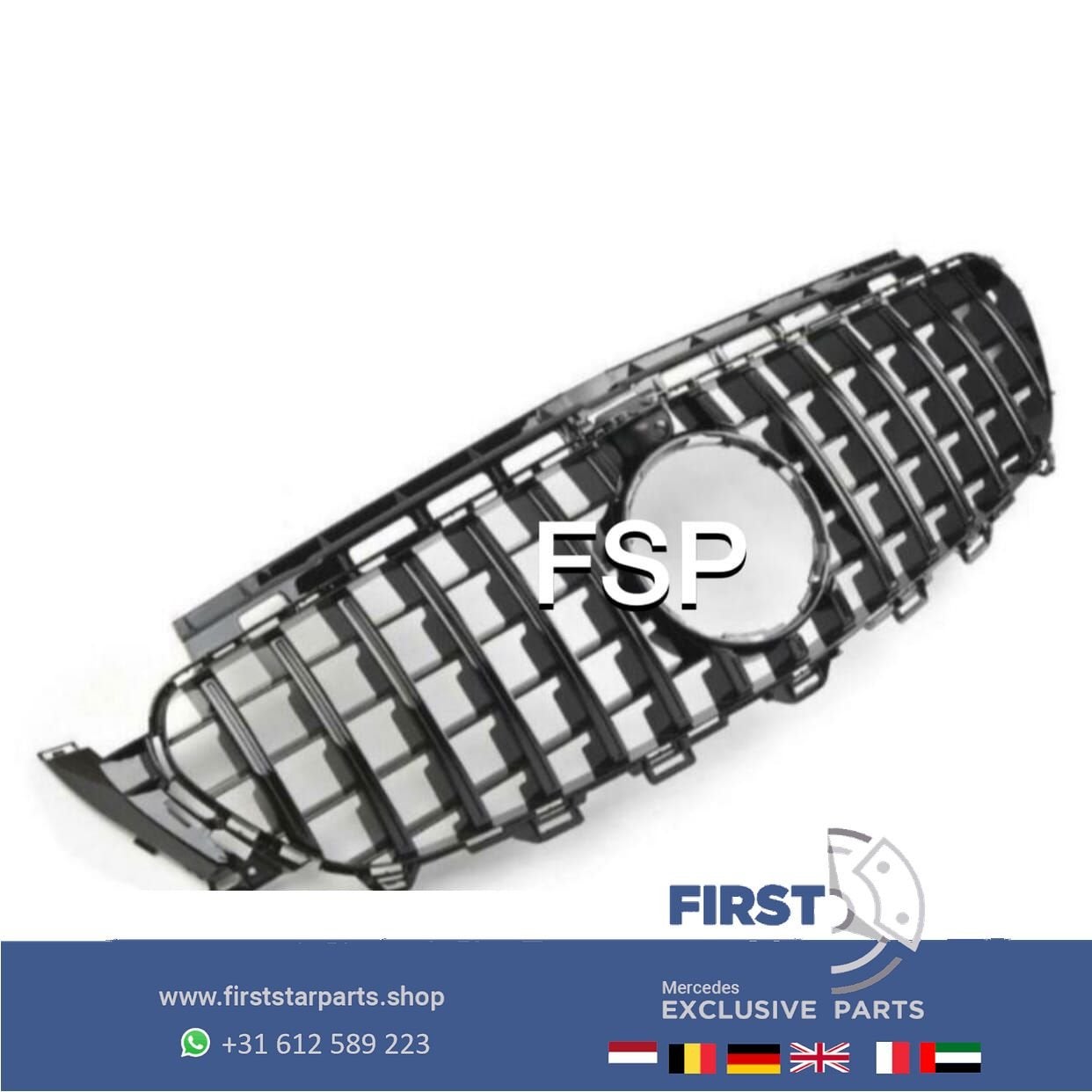 W213 S213 E KLASSE E63S AMG GT GRIL 2016-2019 PANAMERICANA E, Gebruikt, -, Ophalen of Verzenden, -
