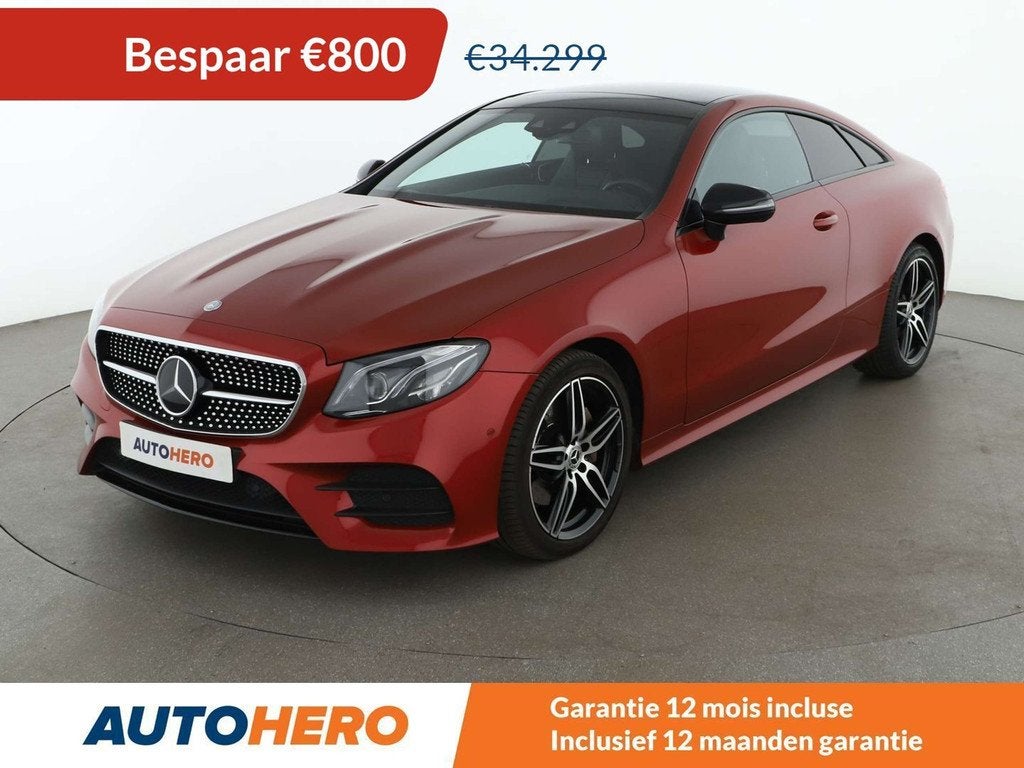 Mercedes-Benz E-Klasse E220 E 220 d AMG Line (bj 2017), Auto's, Mercedes-Benz, Automaat, 4 zetels, Achterwielaandrijving, Leder