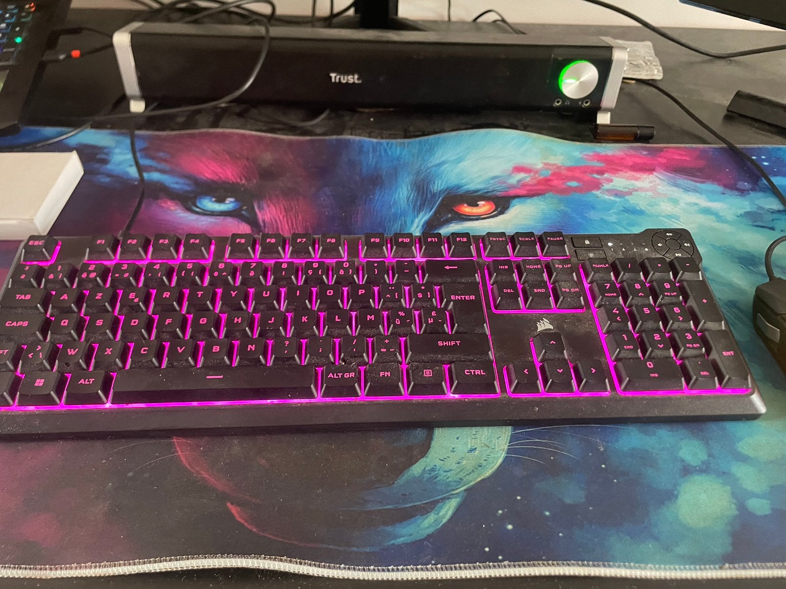 Corsair toetsenbord, Enlèvement, Comme neuf