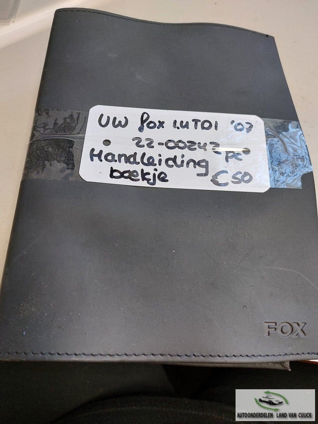 VW Fox 1.4TDI handleidingboekje '07, Ophalen of Verzenden