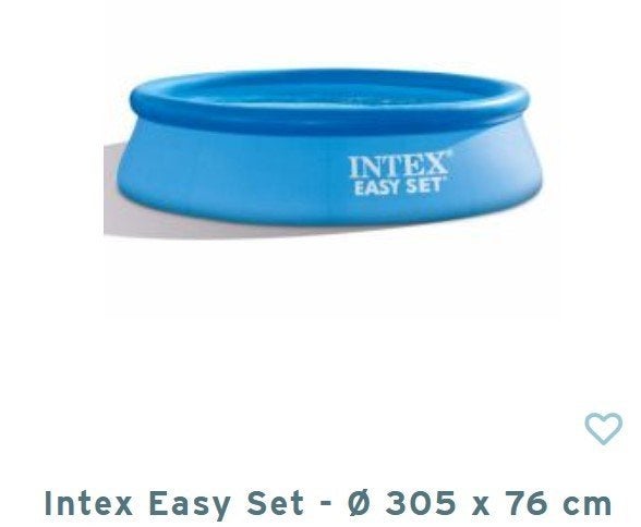 Zwembad Intex 305x76, Jardin & Terrasse, Piscines, 200 à 400 cm, Piscine gonflable, Rond, Comme neuf