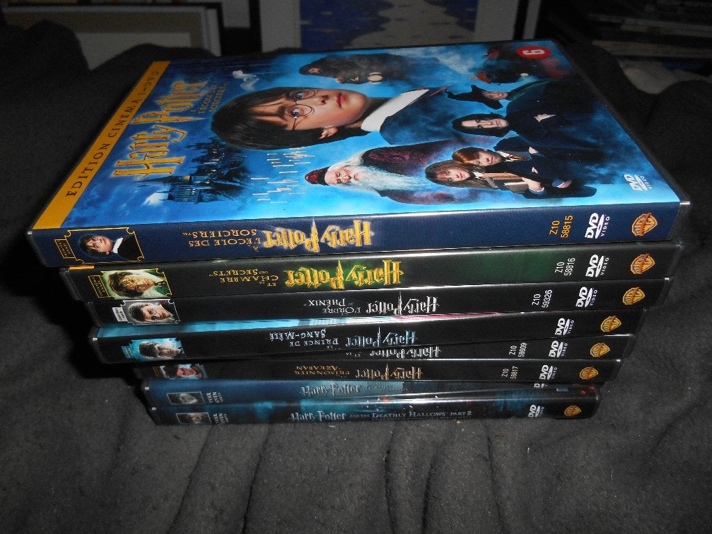 Harry Potter lot de 8 DVD, Verzamelen, Ophalen of Verzenden