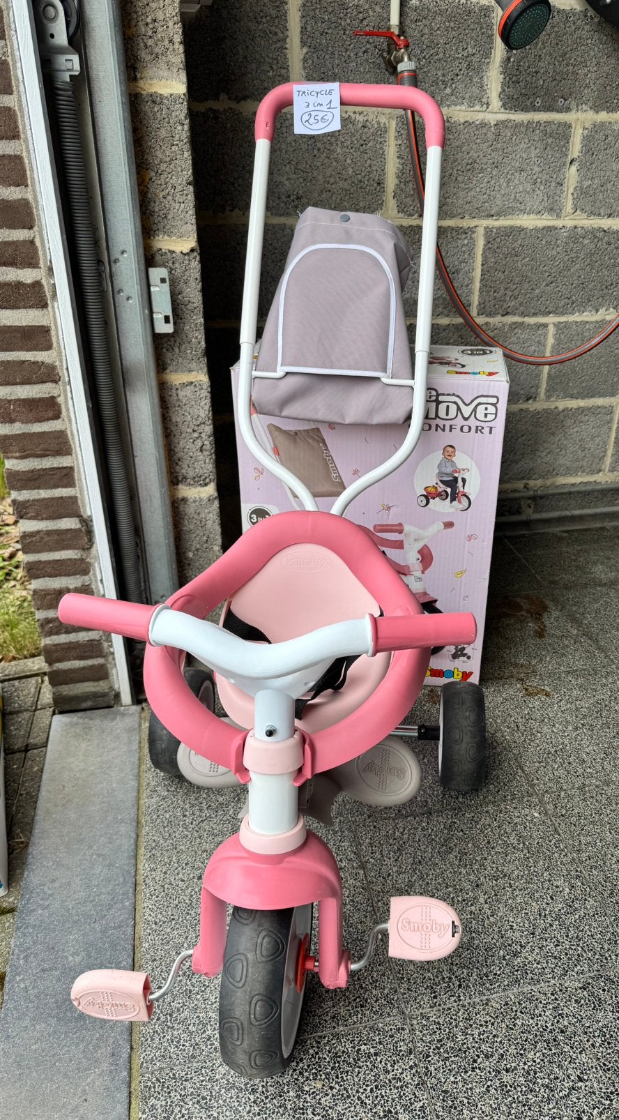 Tricycle 3 in 1, Vélos & Vélomoteurs, Enlèvement, Utilisé