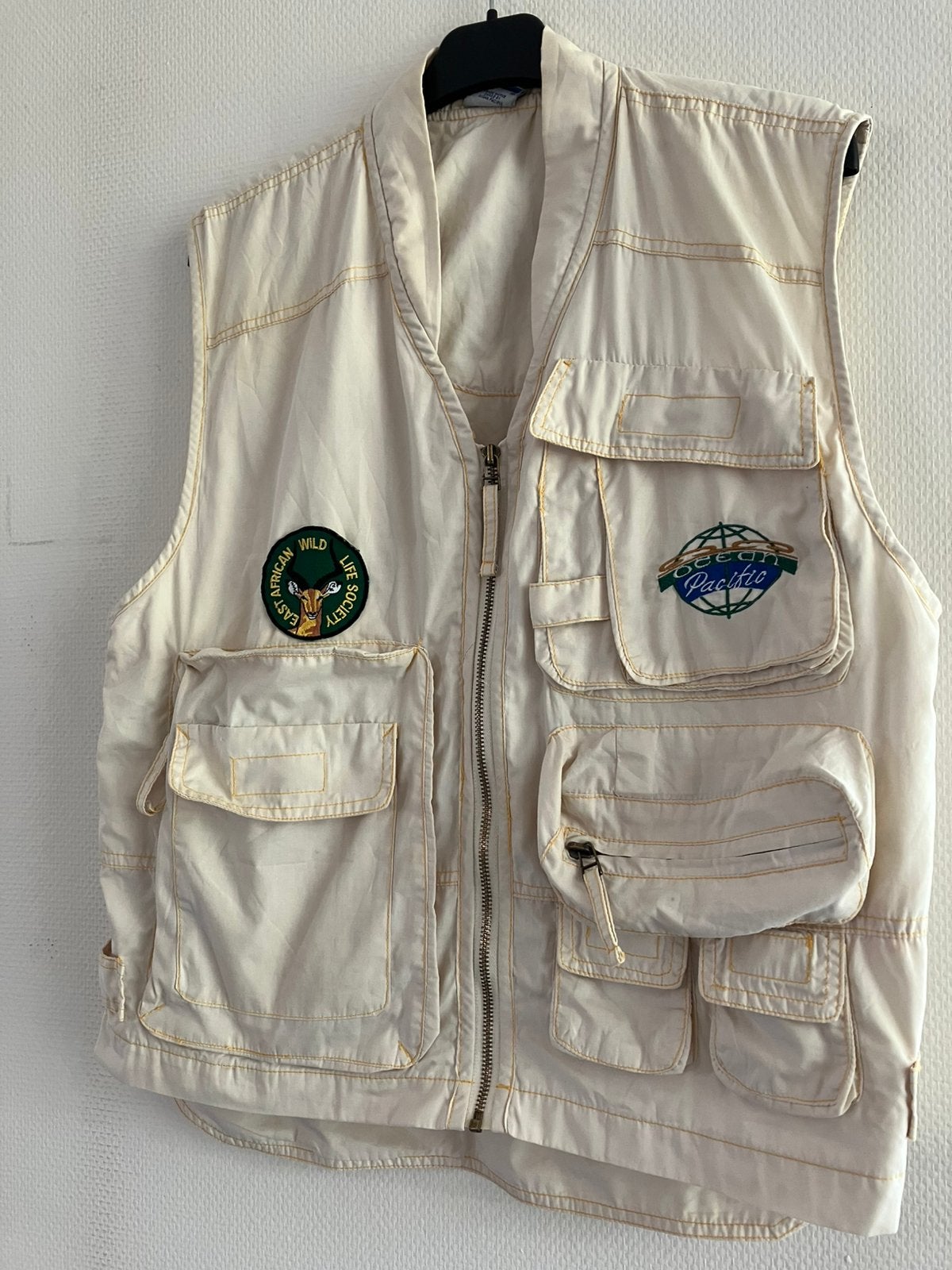 Safari/Fotografie-vestje, maat M., Kleding | Heren, Bodywarmers, Ophalen of Verzenden, Zo goed als nieuw, Maat 48/50 (M)