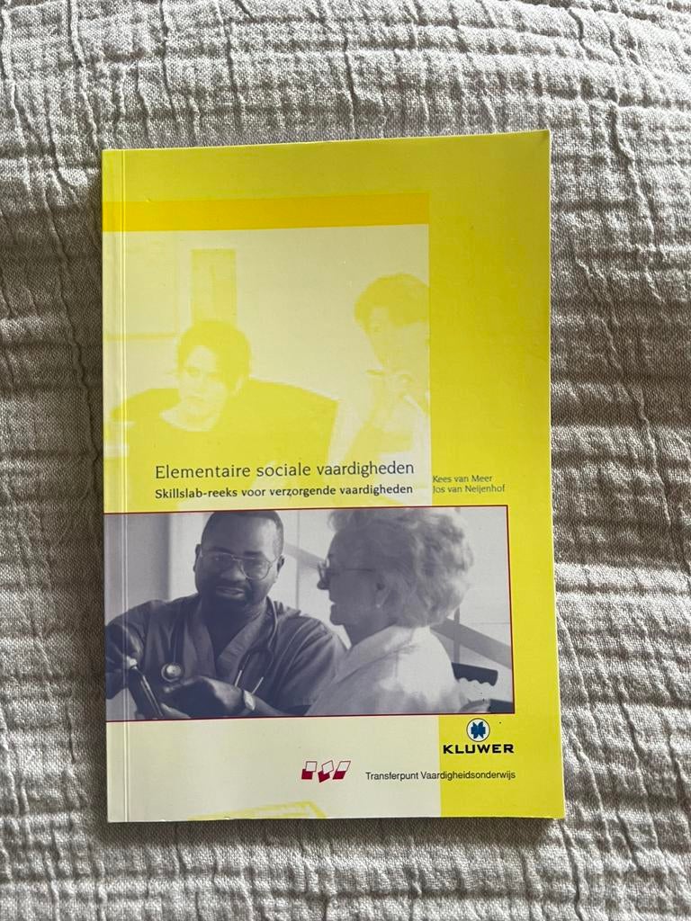 Elementaire sociale vaardigheden, Boeken, Ophalen of Verzenden, Zo goed als nieuw