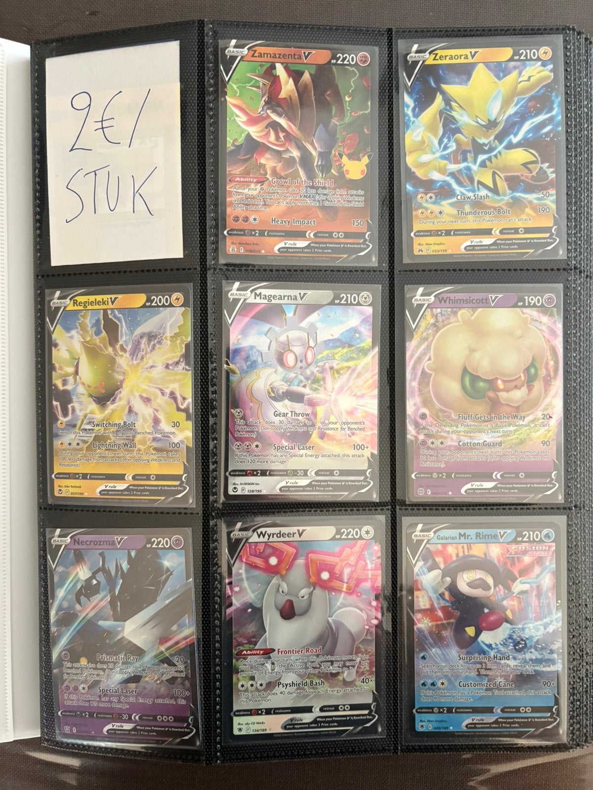 Pokémon V’s en EX Kaarten - €2/stuk, Ophalen of Verzenden, Zo goed als nieuw