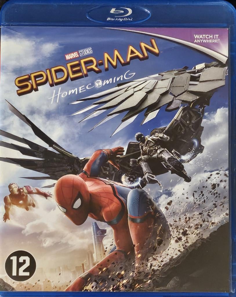 Spider-Man Homecoming (2017) Blu Ray, Cd's en Dvd's, Ophalen of Verzenden, Zo goed als nieuw