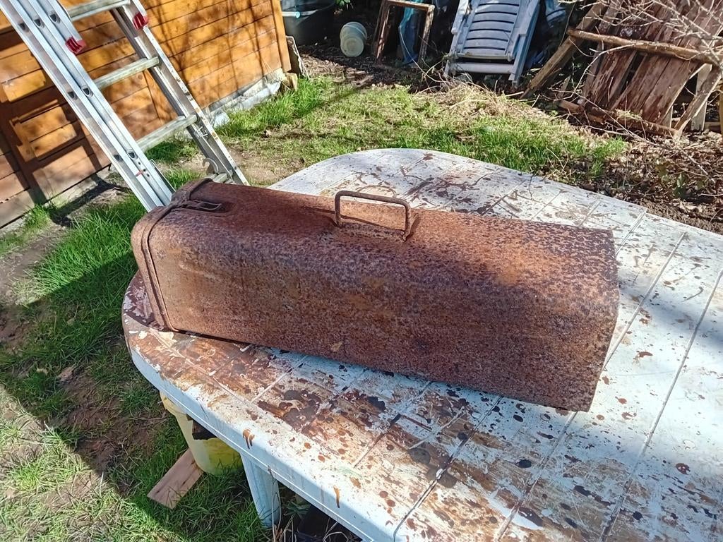 Ww2 Duitsland munitiekist 5cm anti tank, Ophalen of Verzenden