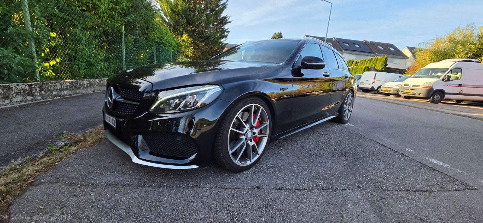 mercedes C450/C43, Autos, Cuir, Achat, Détection des panneaux routiers, Carnet d'entretien