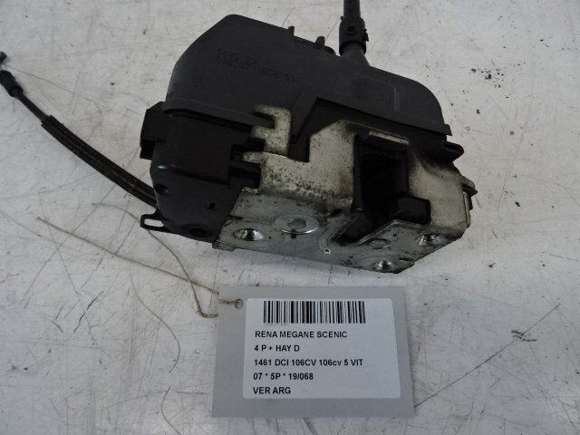 PORTIERSLOT LINKS ACHTER Renault Scénic II (JM), Auto-onderdelen, Carrosserie, Gebruikt, Achter, Renault