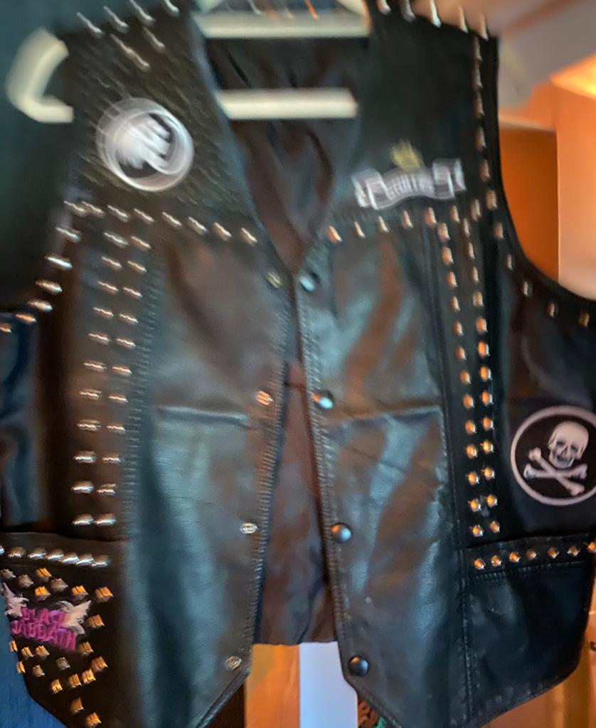 Black Sabbat Rock Gilet, Enlèvement, Comme neuf, Taille 52/54 (L)