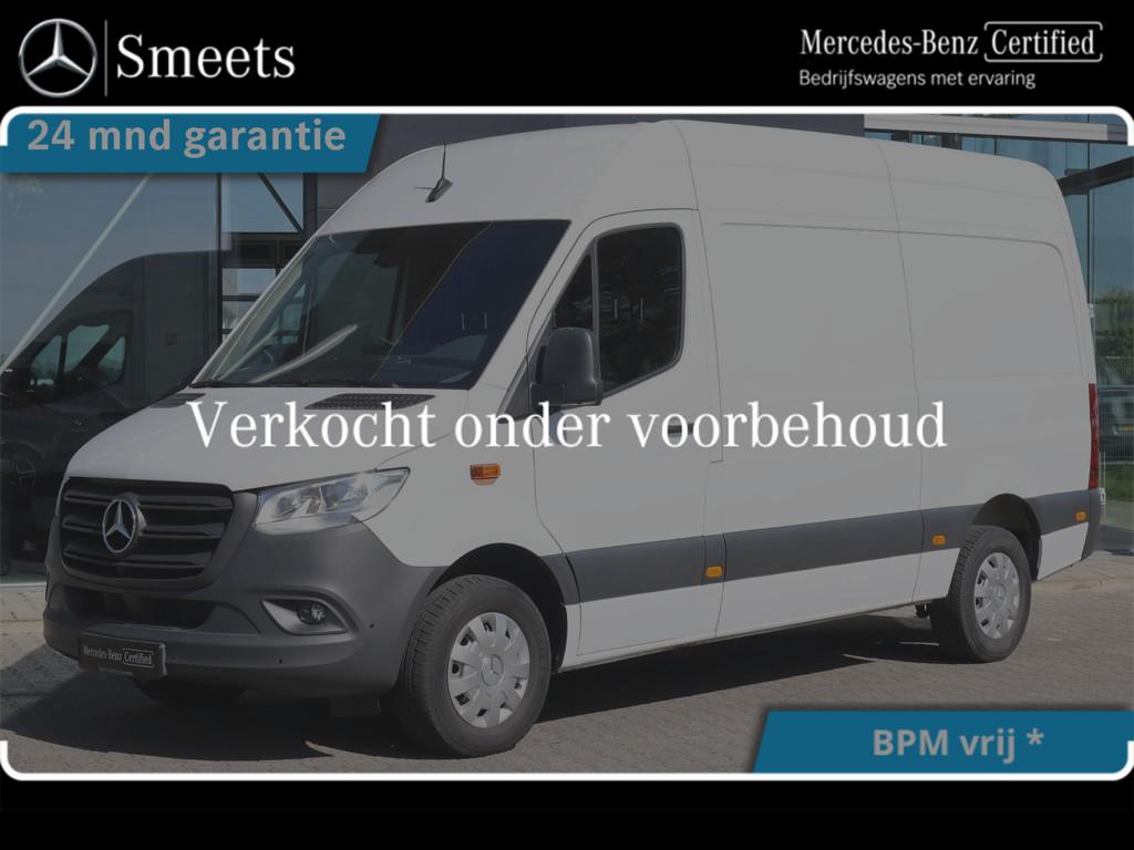 Mercedes-Benz Sprinter 317 CDI L2H2 TREKHAAK BETIMMERING, Auto's, Bestelwagens en Lichte vracht, Automaat, 4 deurs, Gebruikt, Euro 6