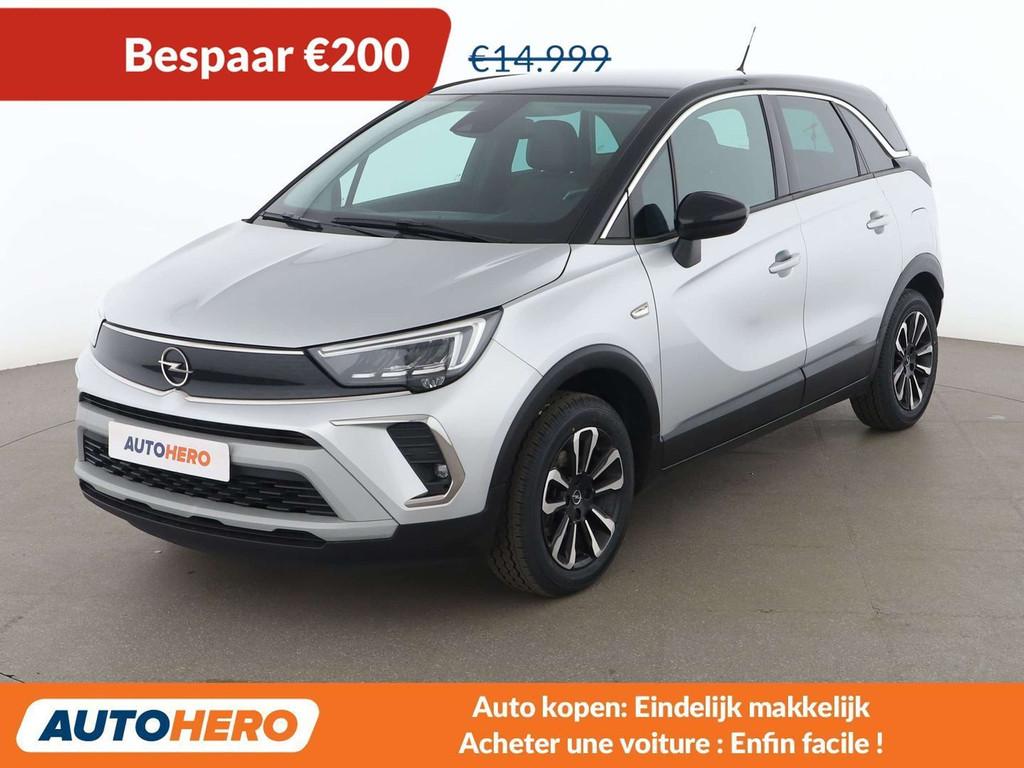 Opel Crossland X 1.2 Turbo Elegance (automatique), Autos, Argent ou Gris, Achat, Euro 6, 131 ch