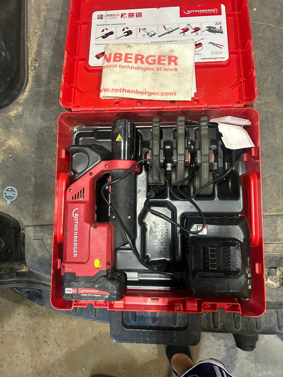 Persmachine Rhoterberger, Ophalen, Zo goed als nieuw