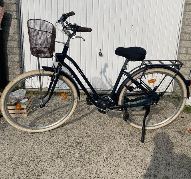 Damesfiets - Elops 520 stadfiets, Ophalen, Gebruikt