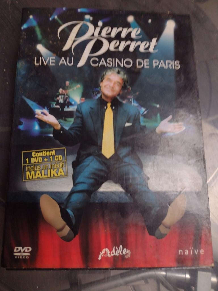 Pierre Perret coffret : un DVD et un CD neufs, CD & DVD, Enlèvement ou Envoi, Coffret