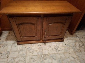 Houten commodekast, Enlèvement, Utilisé