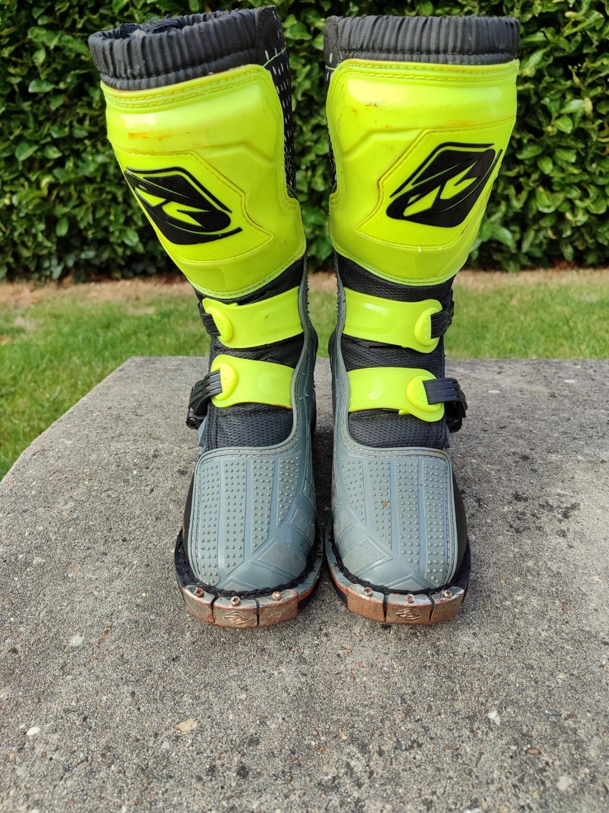 Bottes de cross enfant taille 35, Enlèvement, Bottes