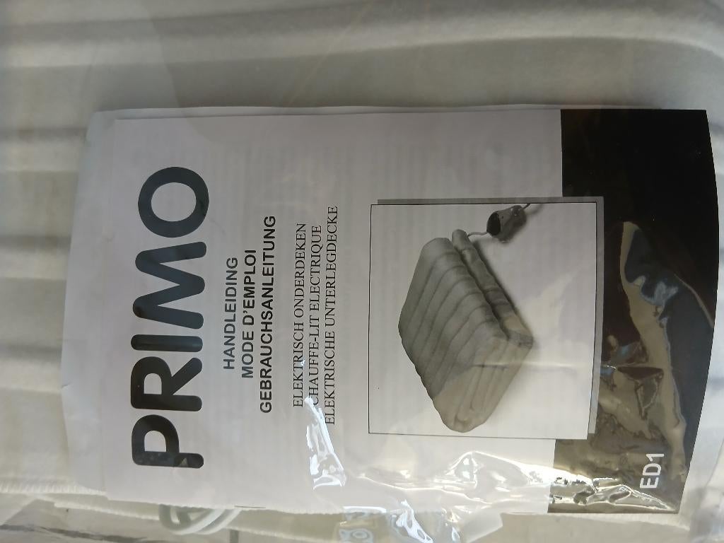 Te koop elektrisch deken wegens overlijden, Ophalen, Zo goed als nieuw