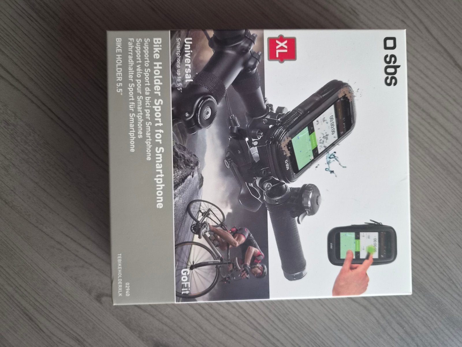 SBS TEBIKEHOLDERXLK voor gsm tot 5.5", Telecommunicatie, Ophalen, Nieuw, Bescherming