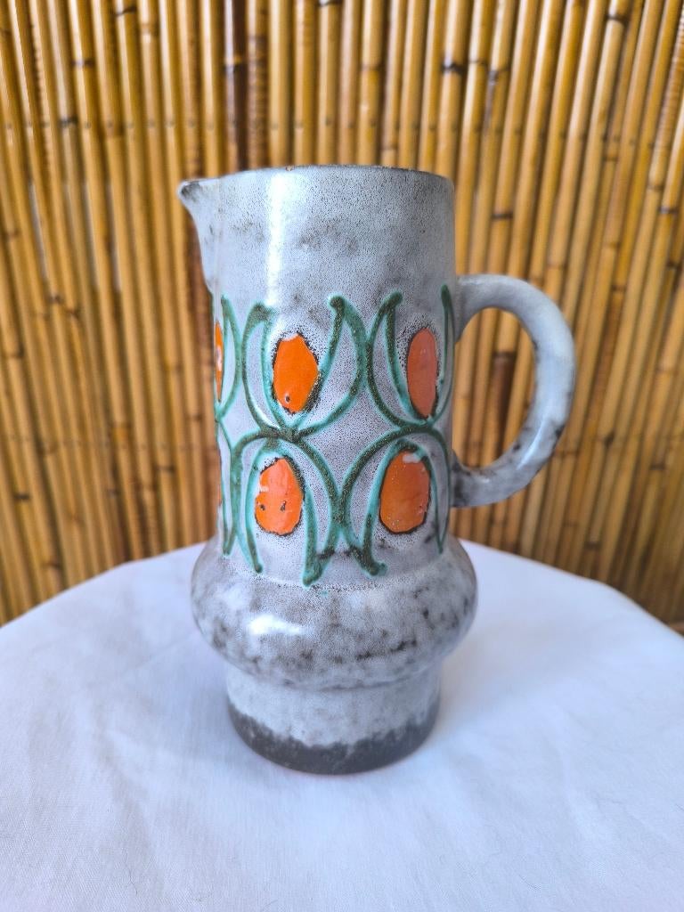 Vase / cruche vintage 1970 Strehla 1312 made in Germany, Enlèvement ou Envoi