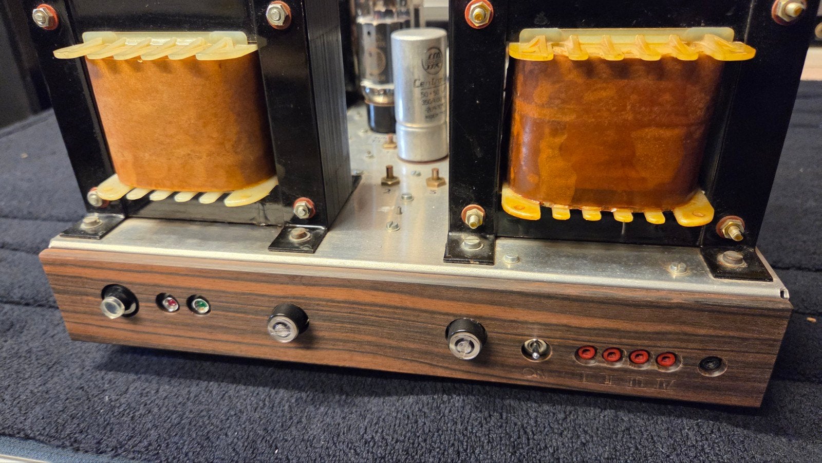 Amplificateur de puissance à tube stéréo EL34 — DIY — Amroh, Enlèvement