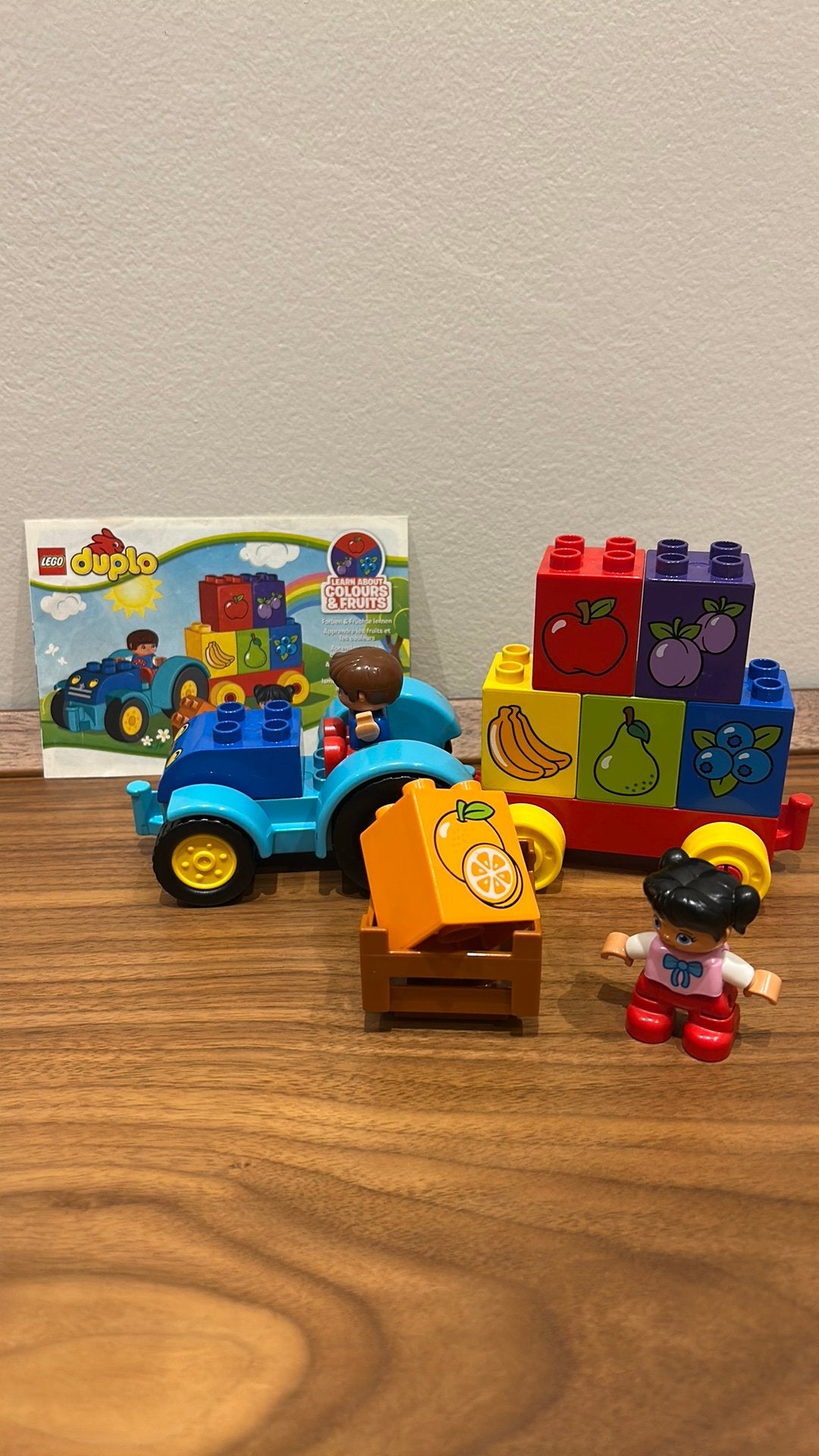 Duplo: Mijn eerste tractor - set 10615, Enlèvement ou Envoi, Comme neuf, Ensemble complet, Duplo