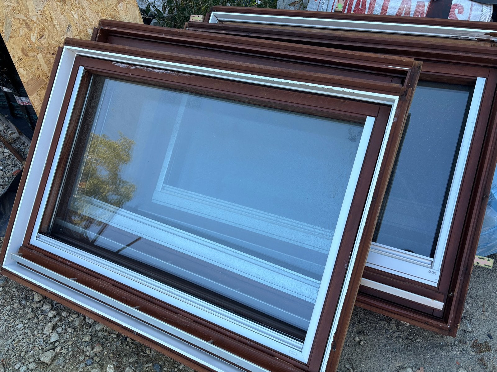 4 veluxen 134x98 + verduisteringen, Ophalen, Gebruikt, Dakraam