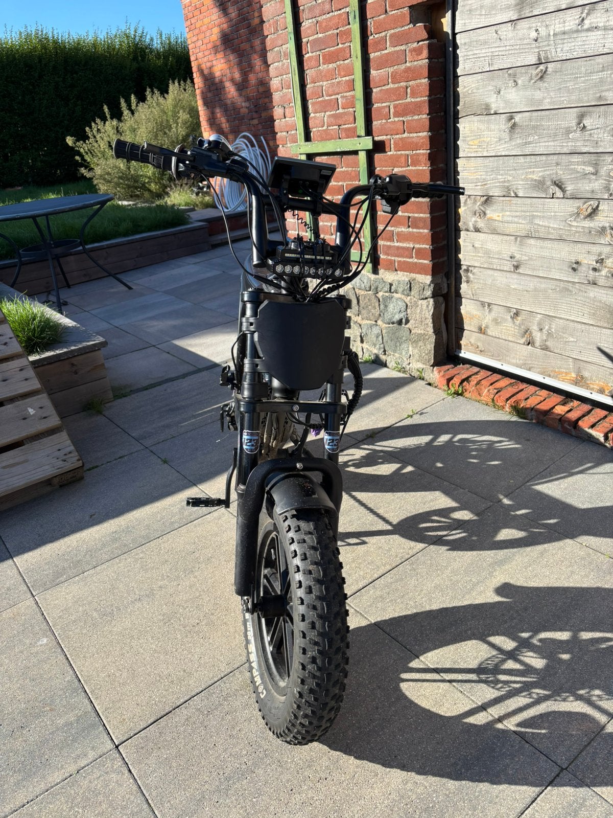 Custom c80 mini fatbike, Fietsen en Brommers, Ophalen, Gebruikt, 50 km per accu of meer