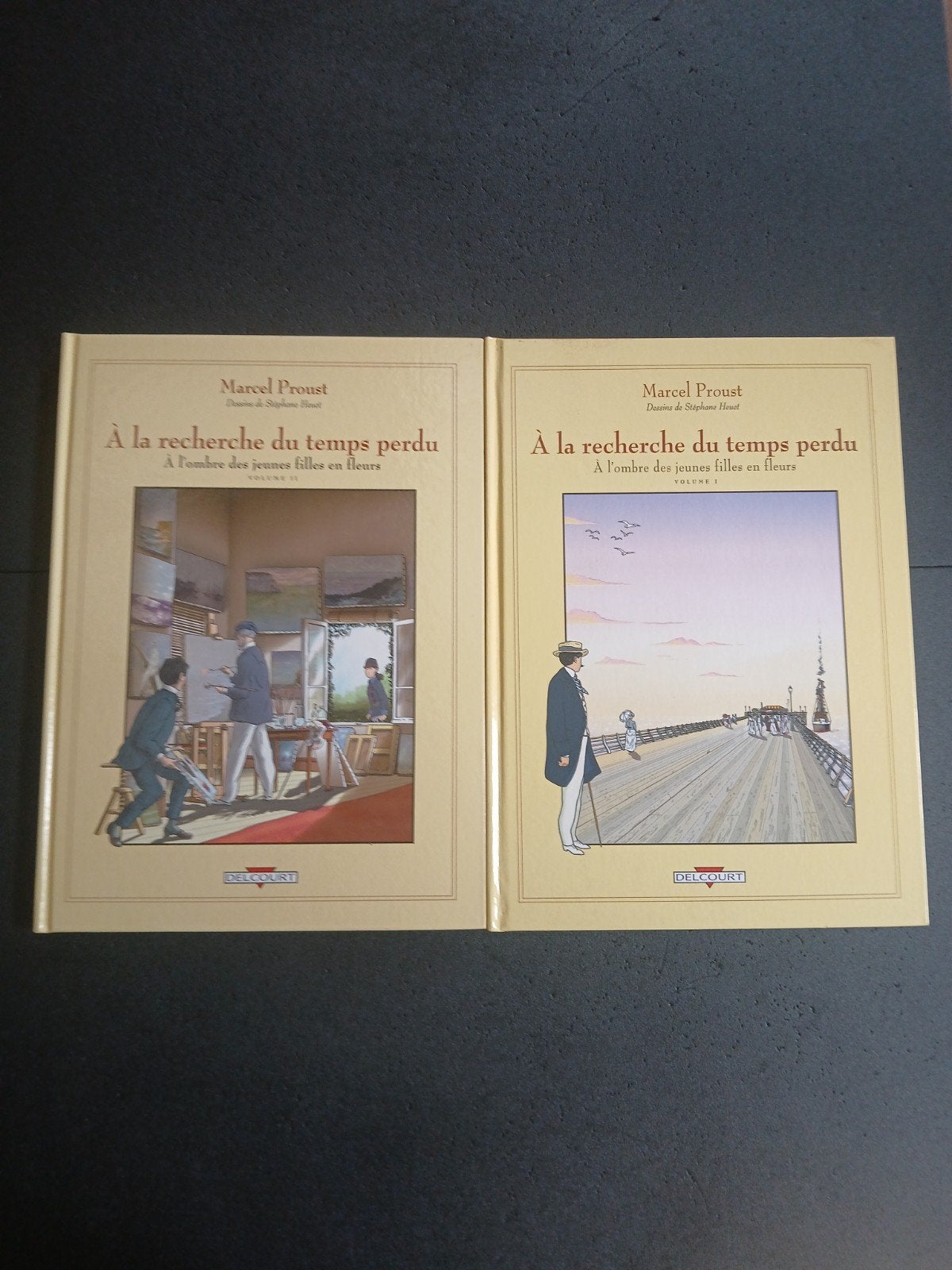 Lot de 2 bd à la recherche du temps perdu 2 et 3, Boeken, Ophalen of Verzenden