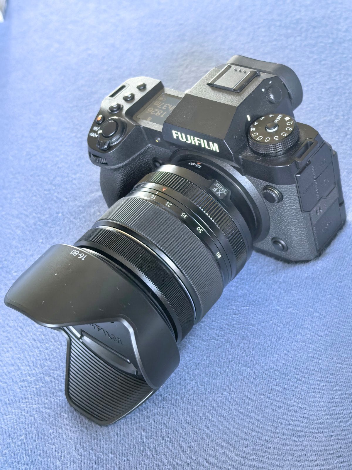 Fujifilm X-H2 met XF 16-80mm F4 zoom, Audio, Tv en Foto, Ophalen of Verzenden, Fujifilm