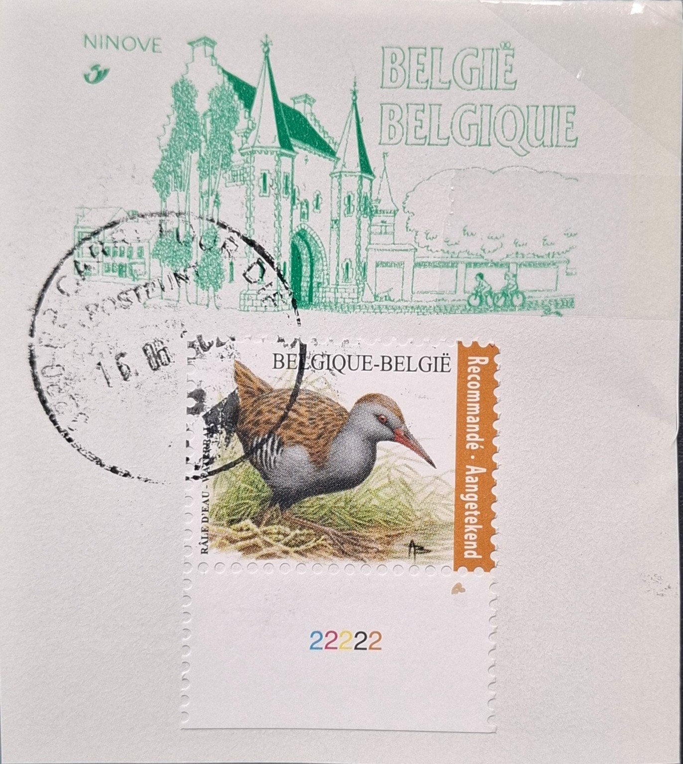 België: OBP 4671 (●) Vogels 2017., Met stempel, Frankeerzegel, Ophalen of Verzenden, Gestempeld