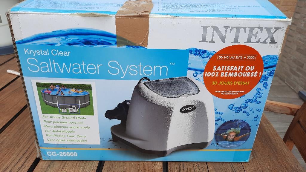 saltwatersystem voor zwembad, Tuin en Terras, Zwembad-toebehoren, Ophalen, Zo goed als nieuw, Overige typen