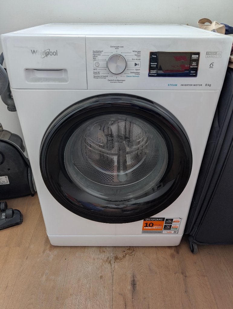 Quiet Whirlpool 8kg washing machine, Elektronische apparatuur, Wasmachines, Energieklasse A of zuiniger, 8 tot 10 kg, Ophalen of Verzenden